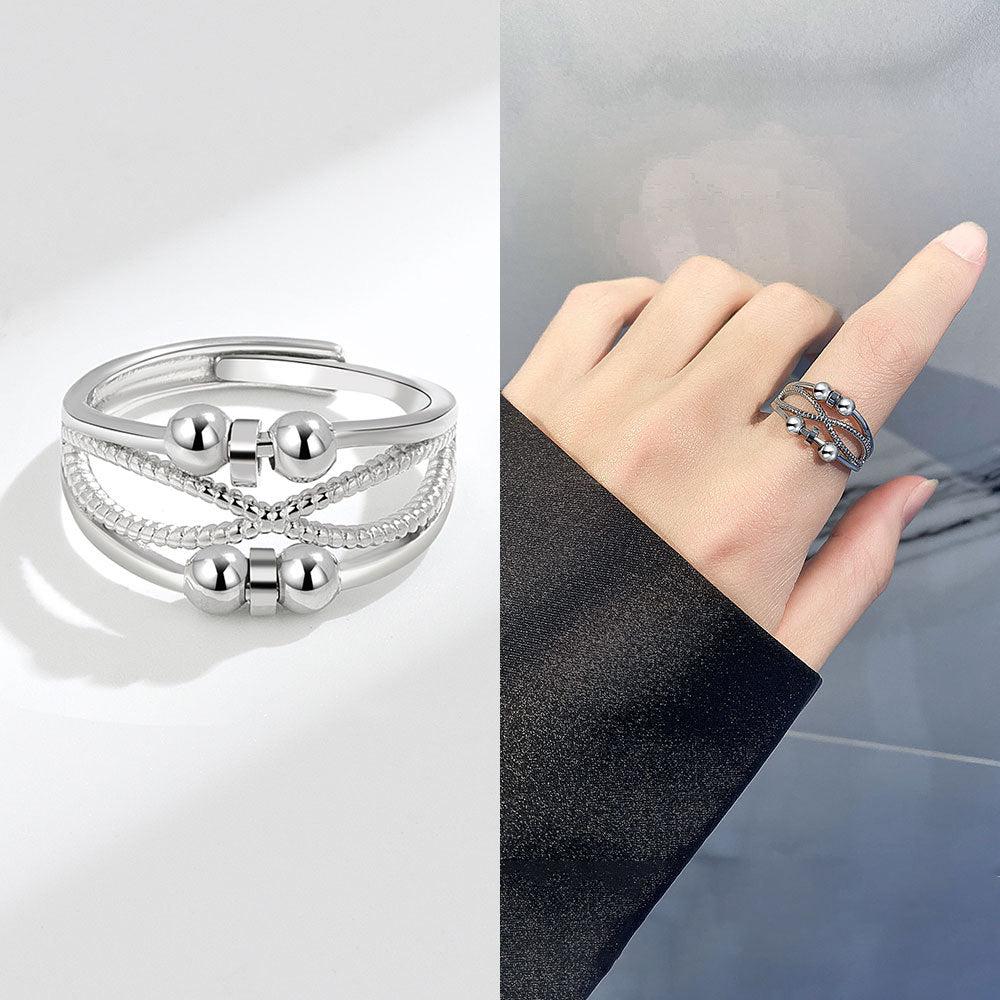 Adjustable Geometric Stress Relief Ring with Rotating Bead