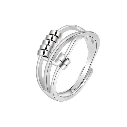 Adjustable Geometric Stress Relief Ring with Rotating Bead