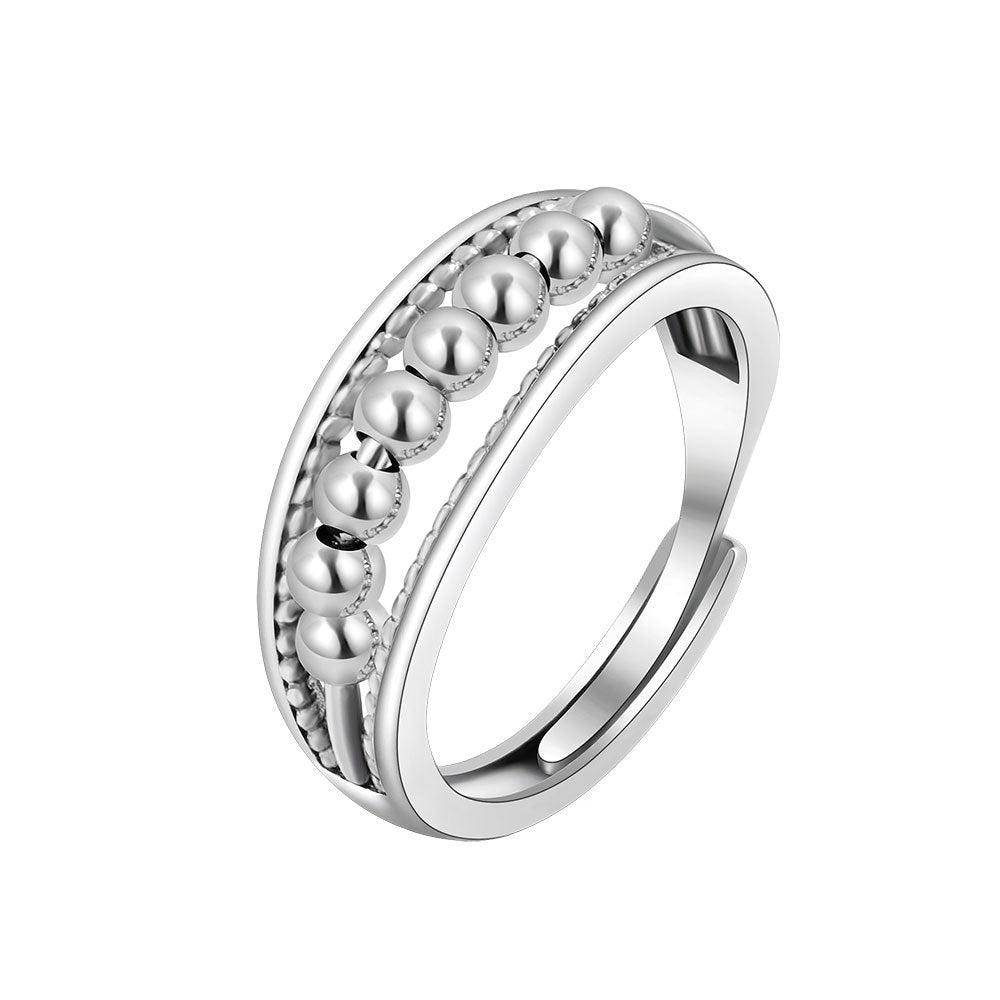 Adjustable Geometric Stress Relief Ring with Rotating Bead