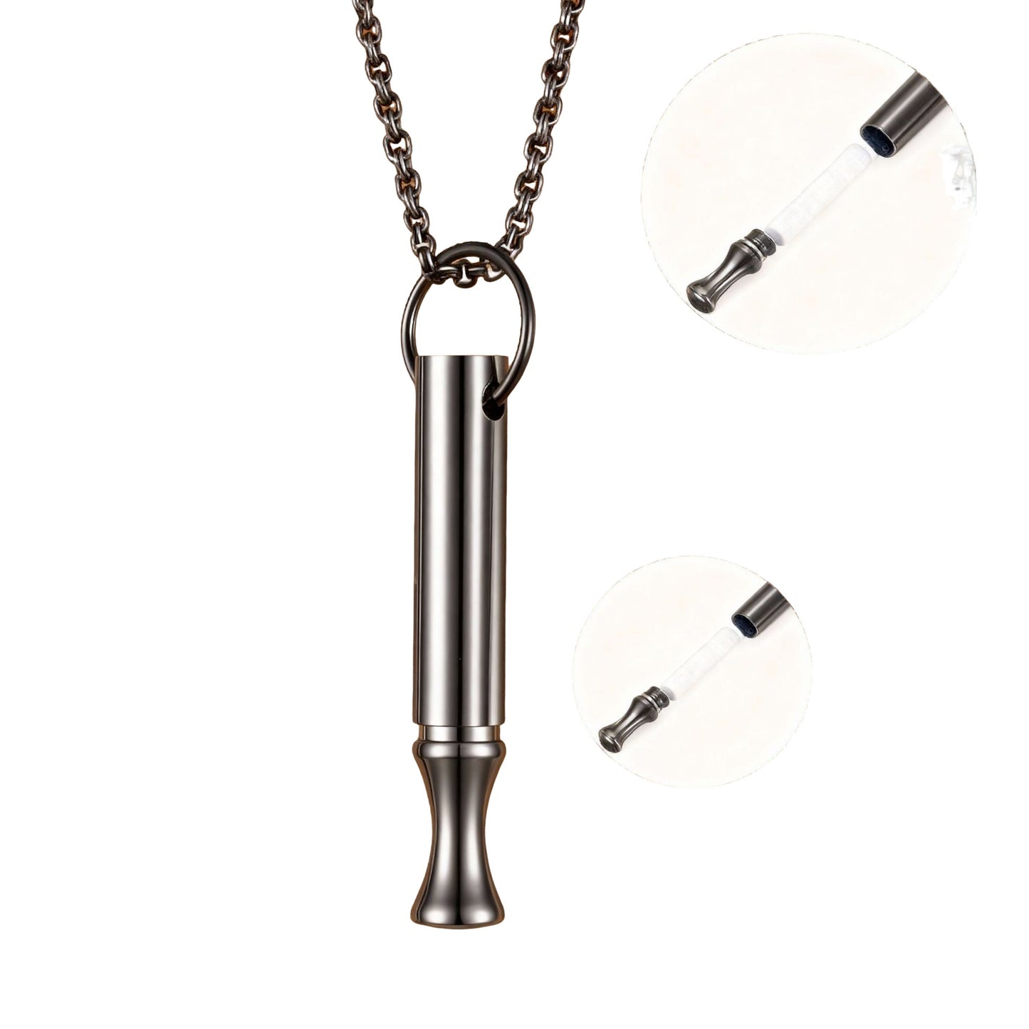 Adjustable Geometric Titanium Steel Necklace