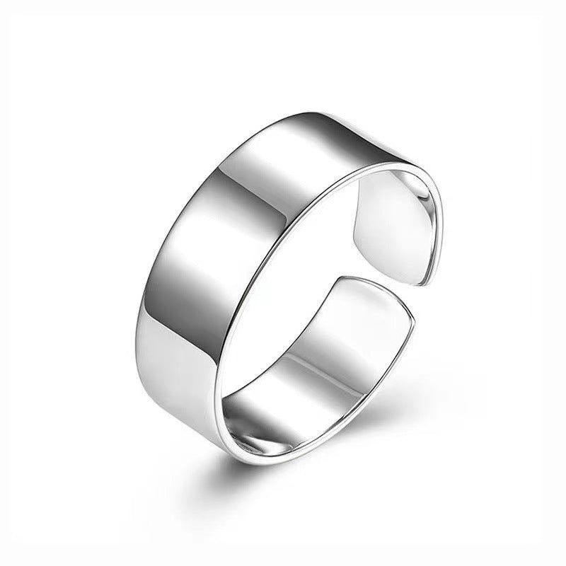 Adjustable Geometric Twist Pattern Ring