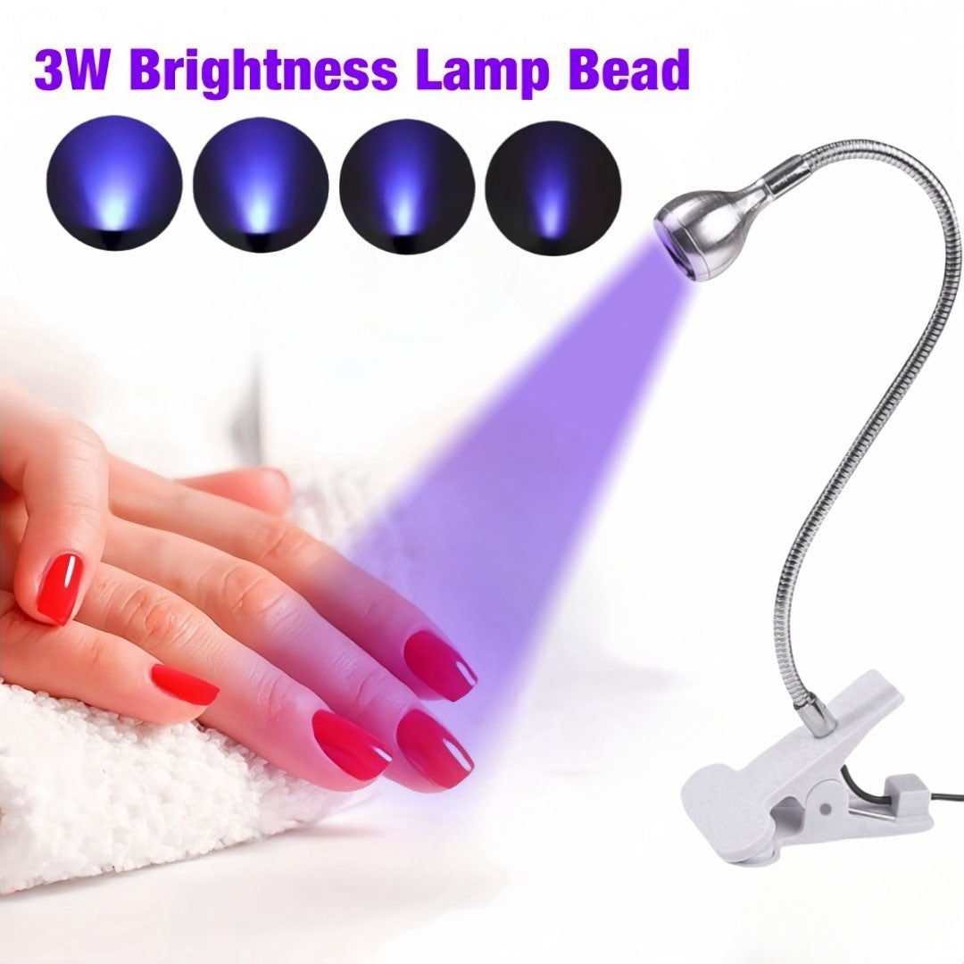 Adjustable Gooseneck UV Nail Curing Lamp