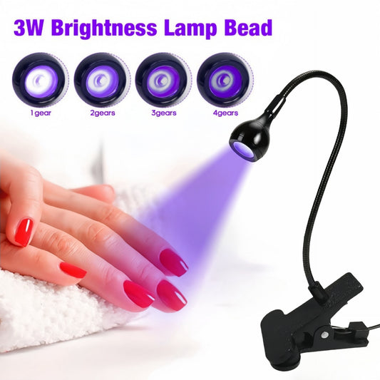 Adjustable Gooseneck UV Nail Curing Lamp