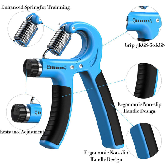 adjustable grip wrist reinforcer