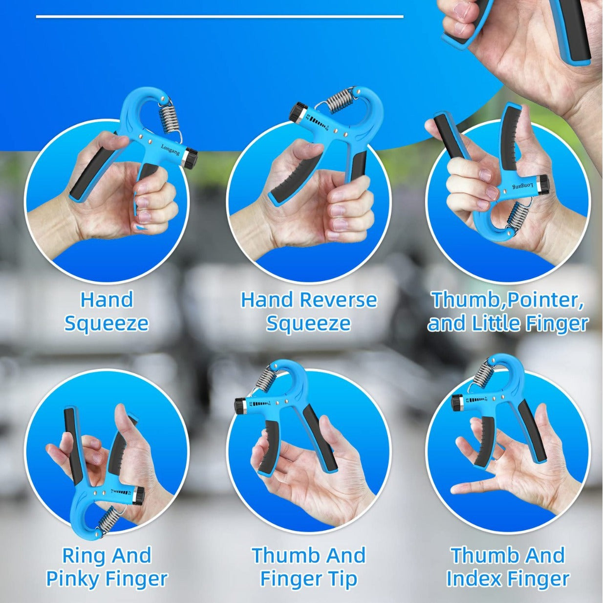 adjustable grip wrist reinforcer