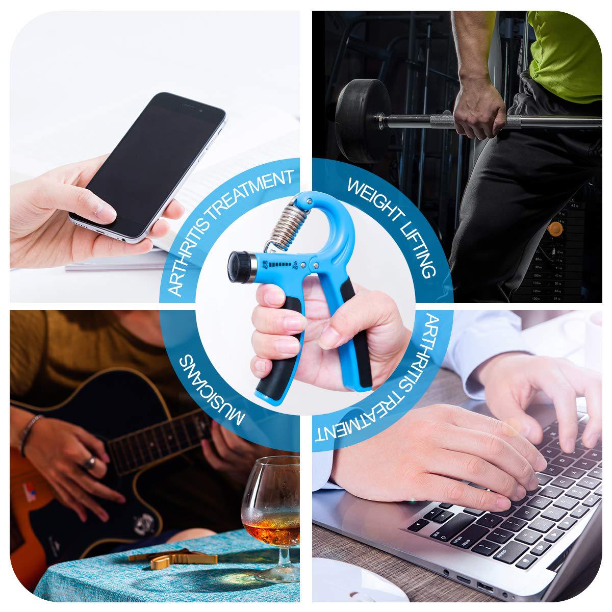 adjustable grip wrist reinforcer