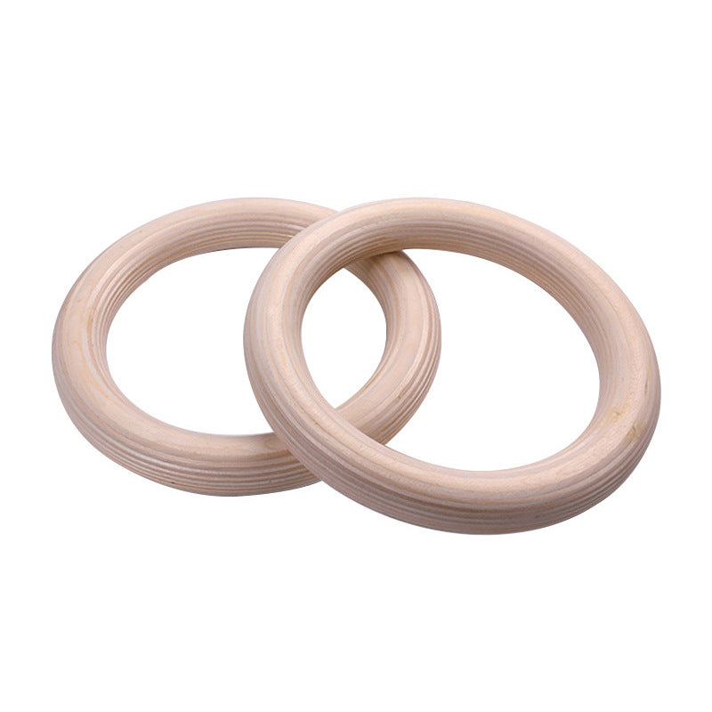 Adjustable Gymnastics Rings for Home Fitness Training