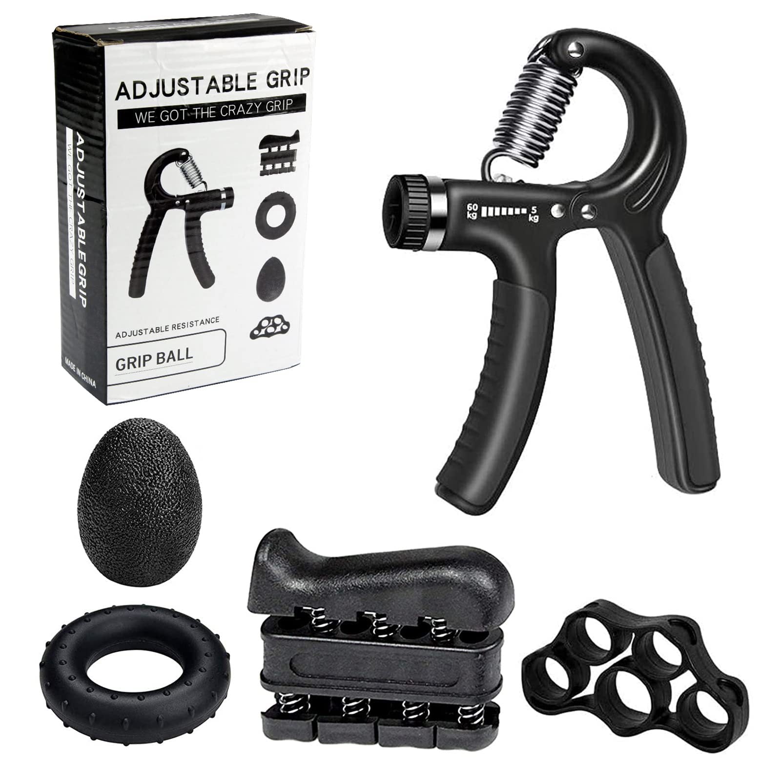 Adjustable Hand Grip Strength Trainer