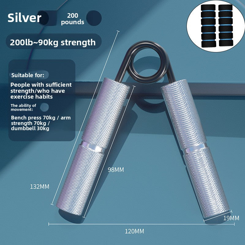 Adjustable Hand Grip Strength Trainer with Aluminum Handle