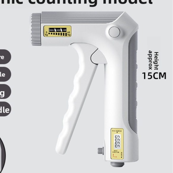 Adjustable Hand Grip Strength Trainer with Counting Function