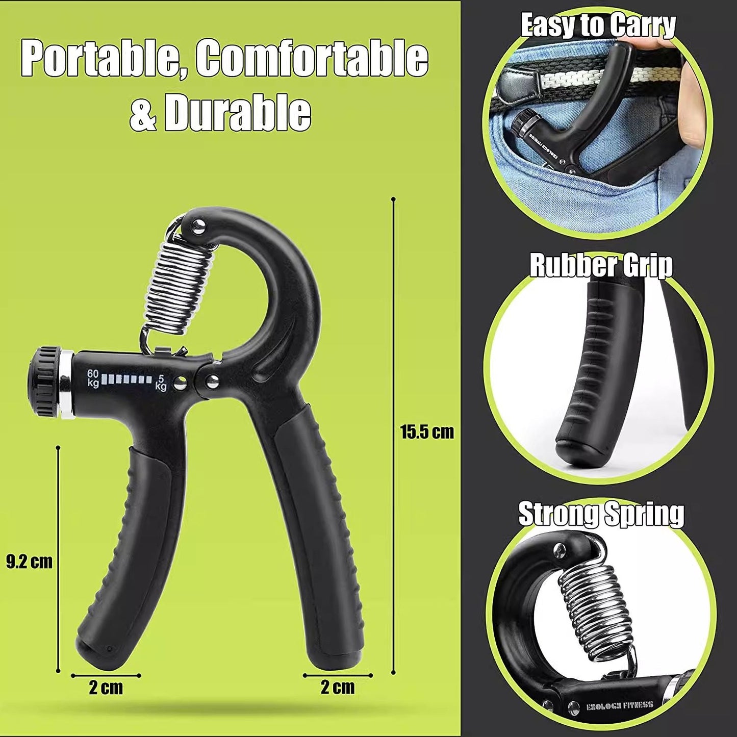 Adjustable Hand Gripper Exerciser