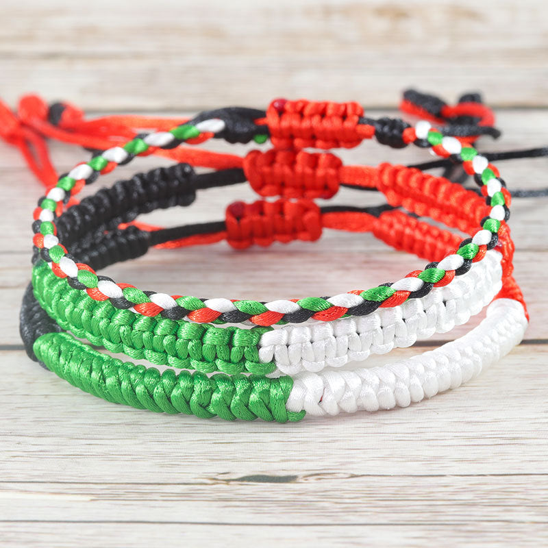 Adjustable Hand Woven Bracelet