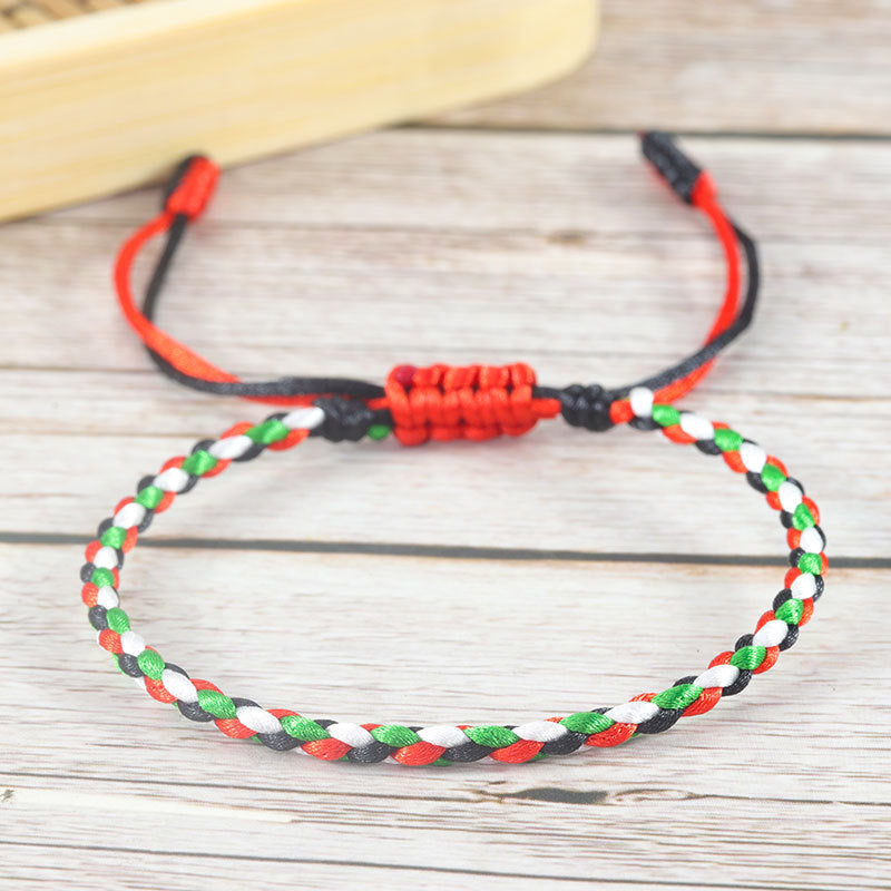 Adjustable Hand Woven Bracelet