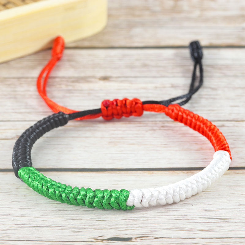 Adjustable Hand Woven Bracelet