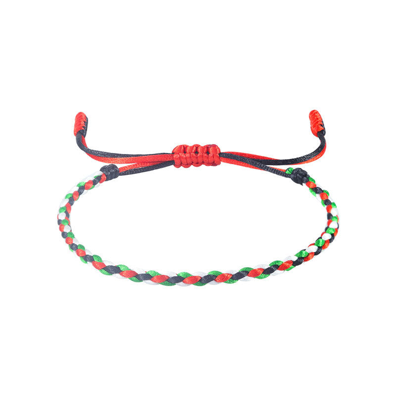 Adjustable Hand Woven Bracelet