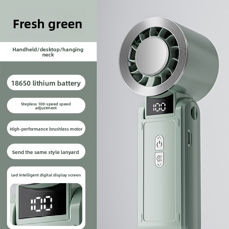 Adjustable Handheld Cooling Fan