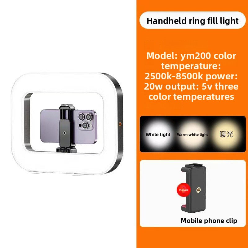 Adjustable Handheld LED Fill Light for Photography