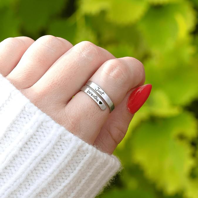 Adjustable Heart Ring