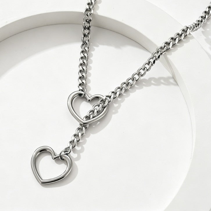 Adjustable Heart Shape Necklace