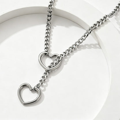 Adjustable Heart Shape Necklace