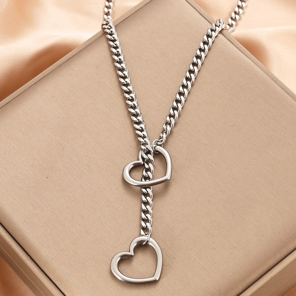 Adjustable Heart Shape Necklace