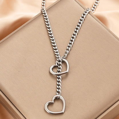 Adjustable Heart Shape Necklace