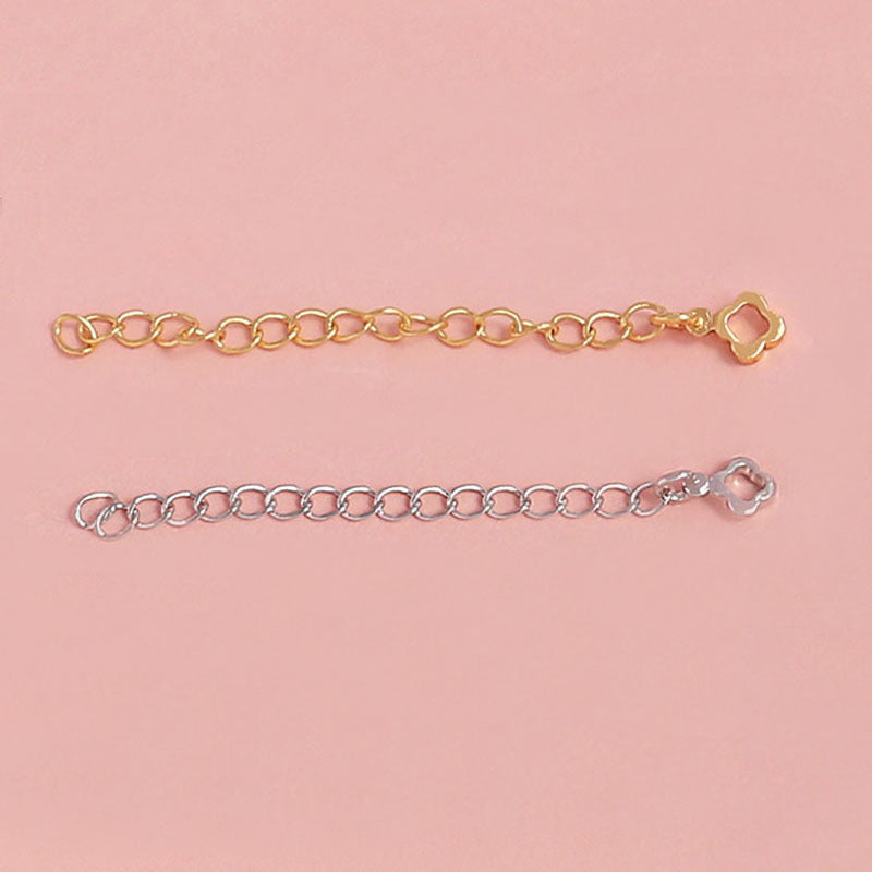 Adjustable Heart Tail Extension Chain for Jewelry