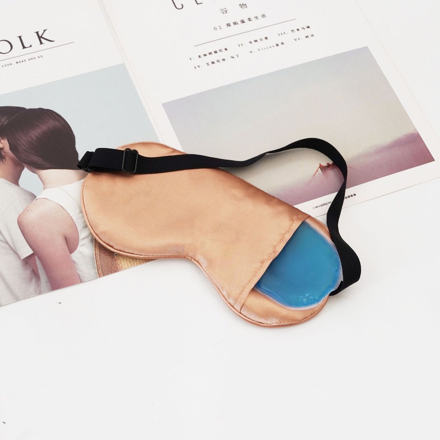 Adjustable Heating and Cooling Sleep Eye Mask