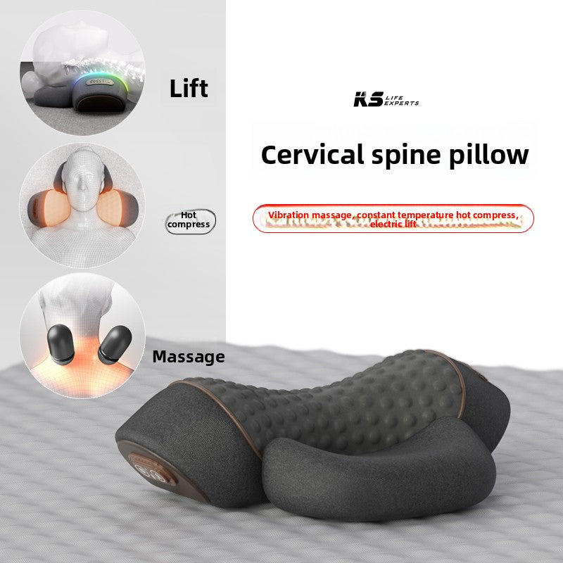 Adjustable Heating Massage Neck Pillow