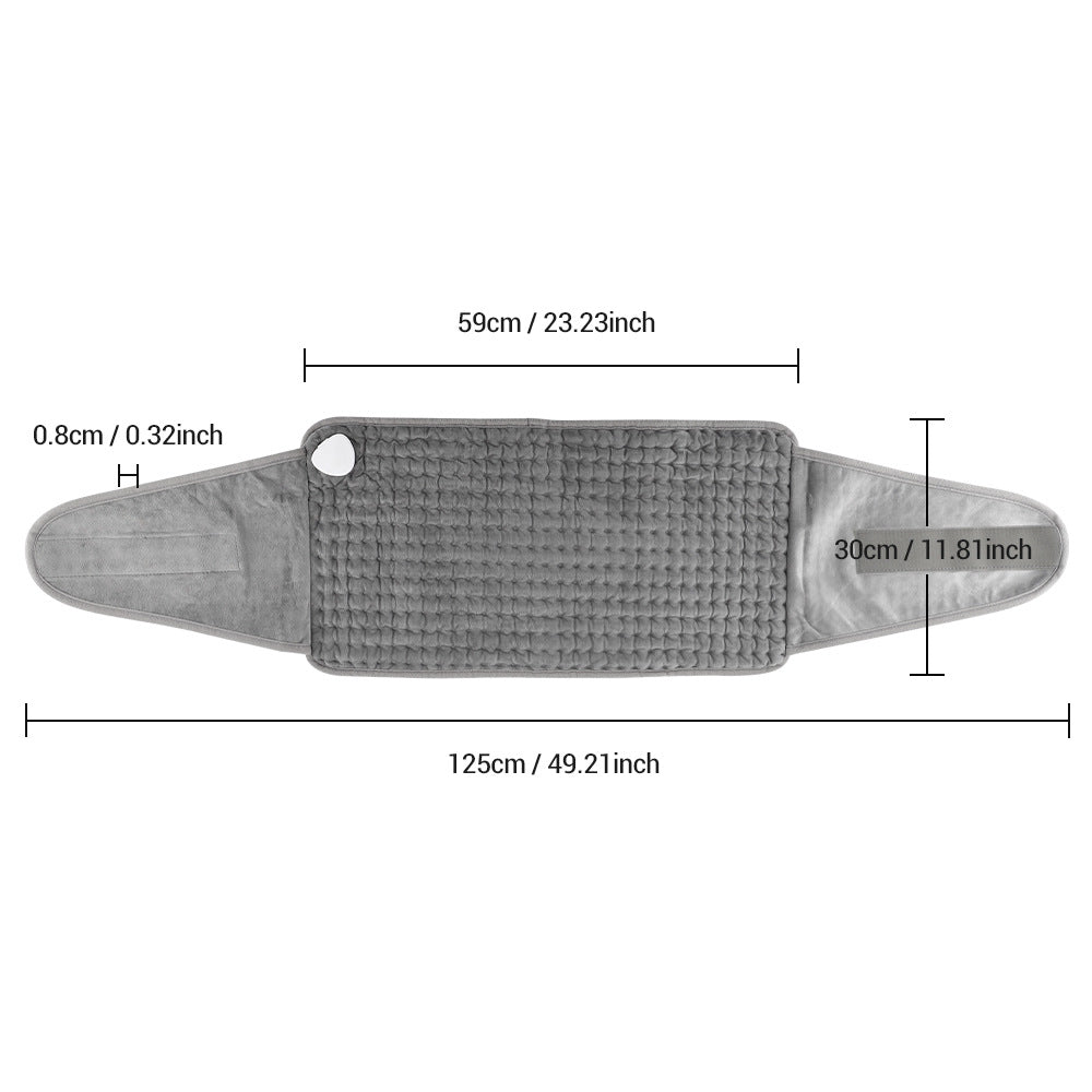 Adjustable Heating Waist Support Belt with Controller