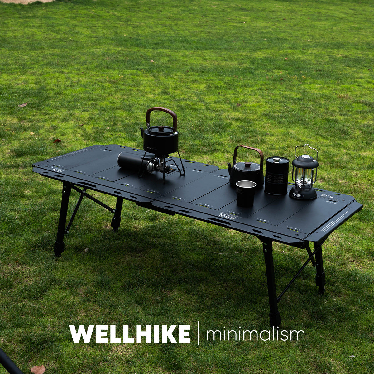 Adjustable Height Aluminum Alloy Folding Outdoor Table