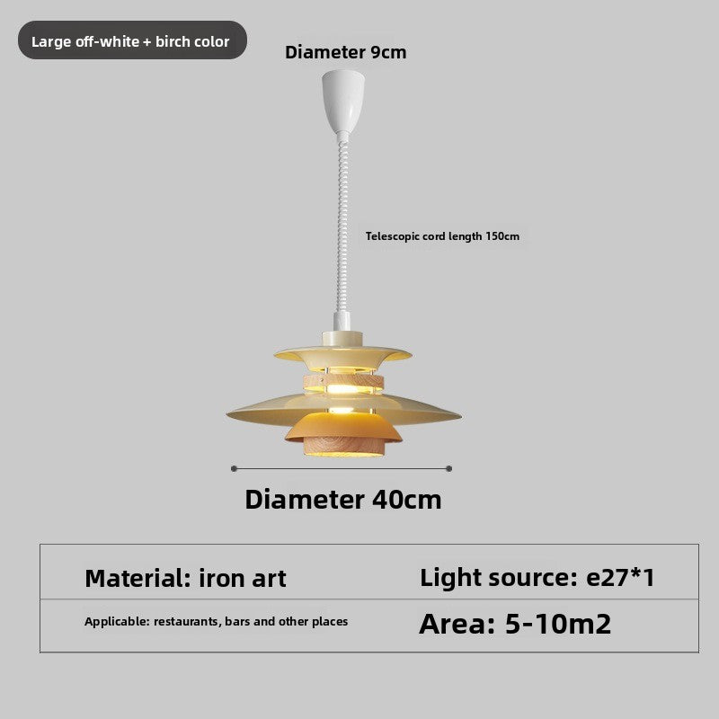 Adjustable Height Nordic LED Chandelier