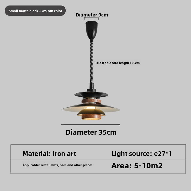 Adjustable Height Nordic LED Chandelier