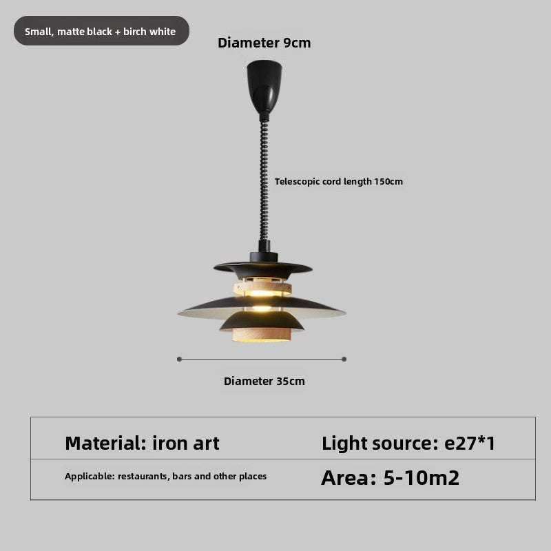 Adjustable Height Nordic LED Chandelier