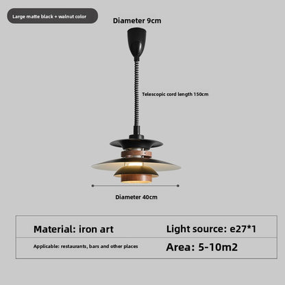 Adjustable Height Nordic LED Chandelier