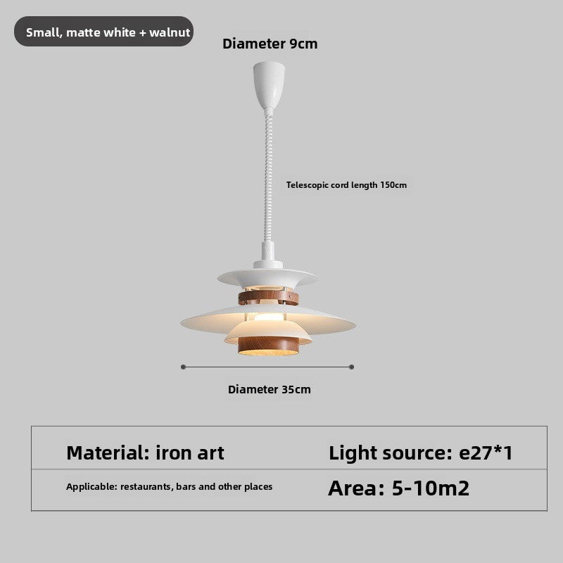 Adjustable Height Nordic LED Chandelier