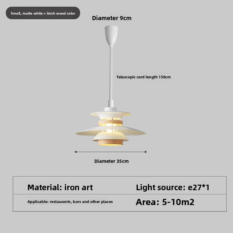 Adjustable Height Nordic LED Chandelier