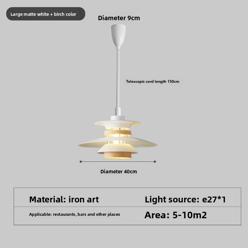 Adjustable Height Nordic LED Chandelier