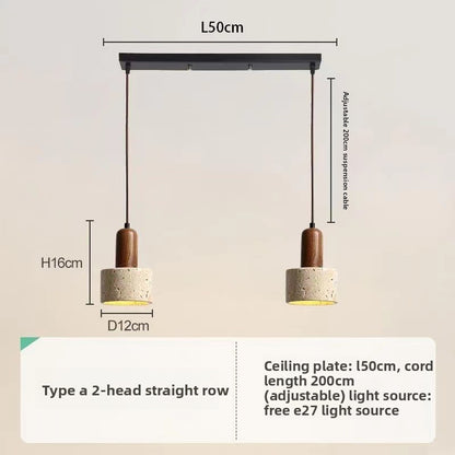 Adjustable Height Resin LED Chandelier