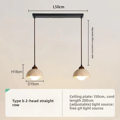 Adjustable Height Resin LED Chandelier