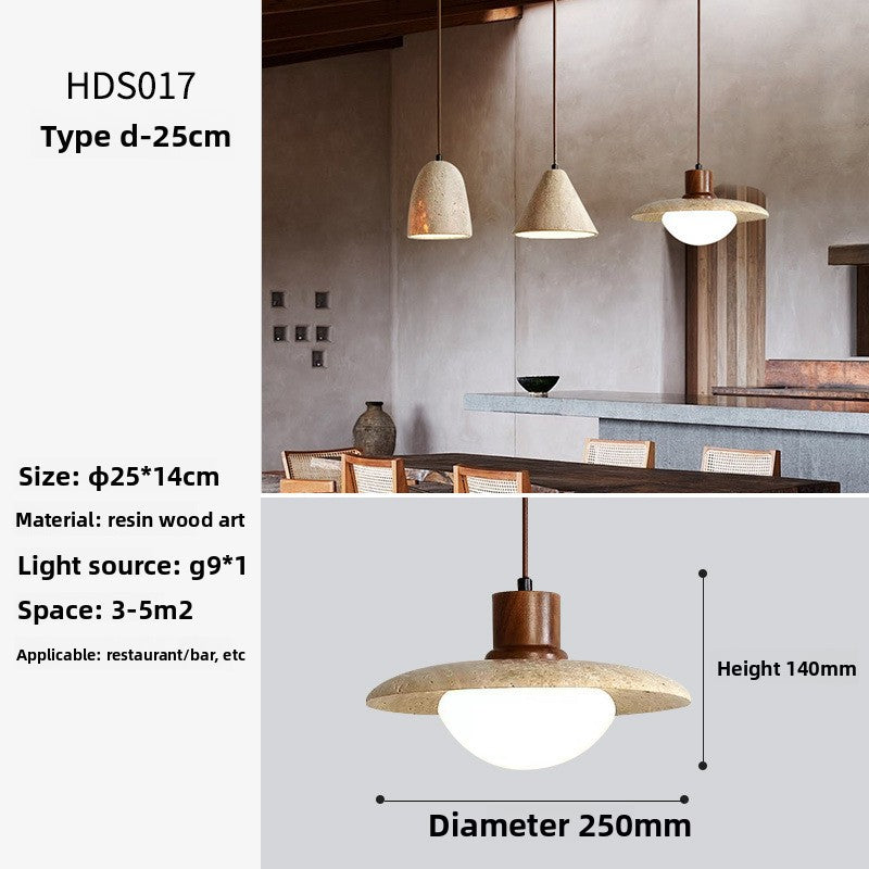 Adjustable Height Resin LED Chandelier