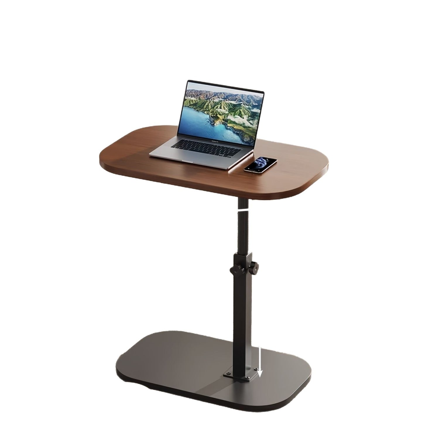 Adjustable Height Sofa Side Table