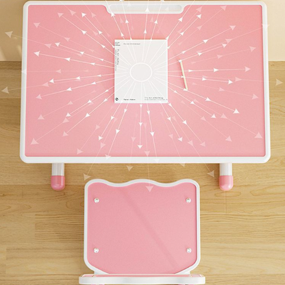 Adjustable Height Study Desk and Chair Set