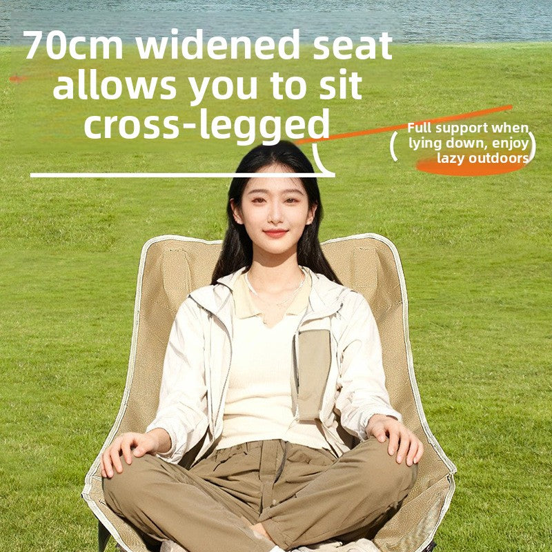 Adjustable High Back Folding Camping Chair