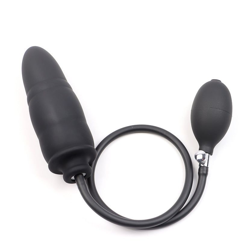 Adjustable Inflatable Silicone Anal Plug