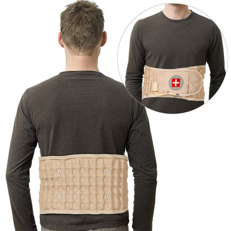 Adjustable Inflatable Waist Support Belt