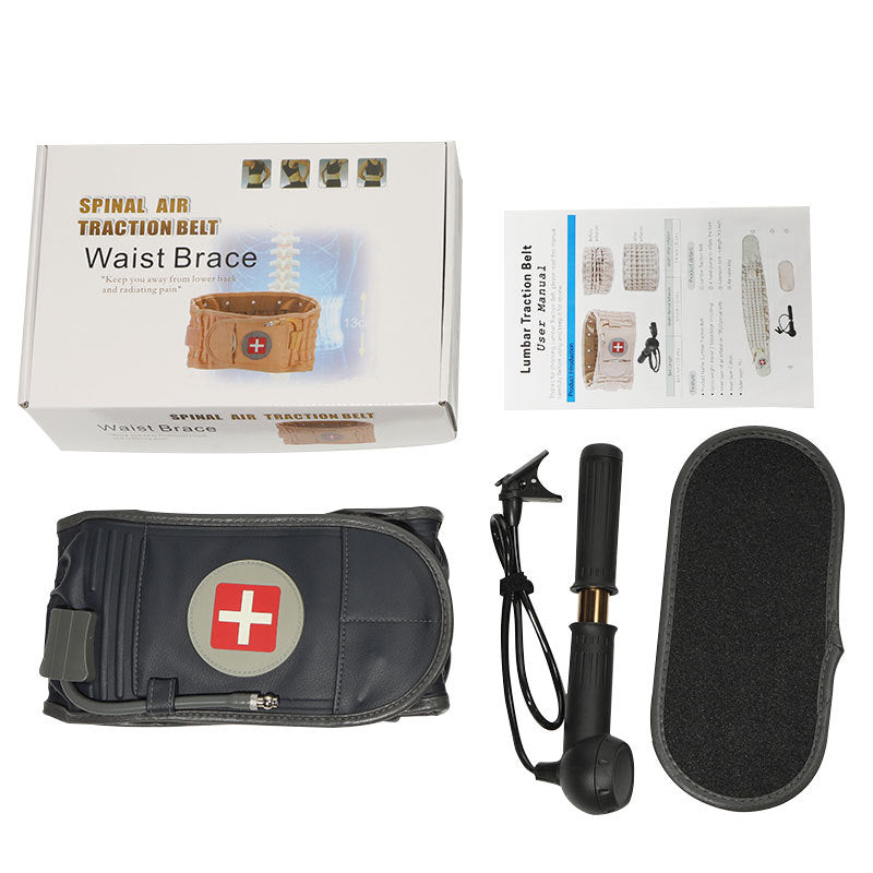 Adjustable Inflatable Waist Support Belt
