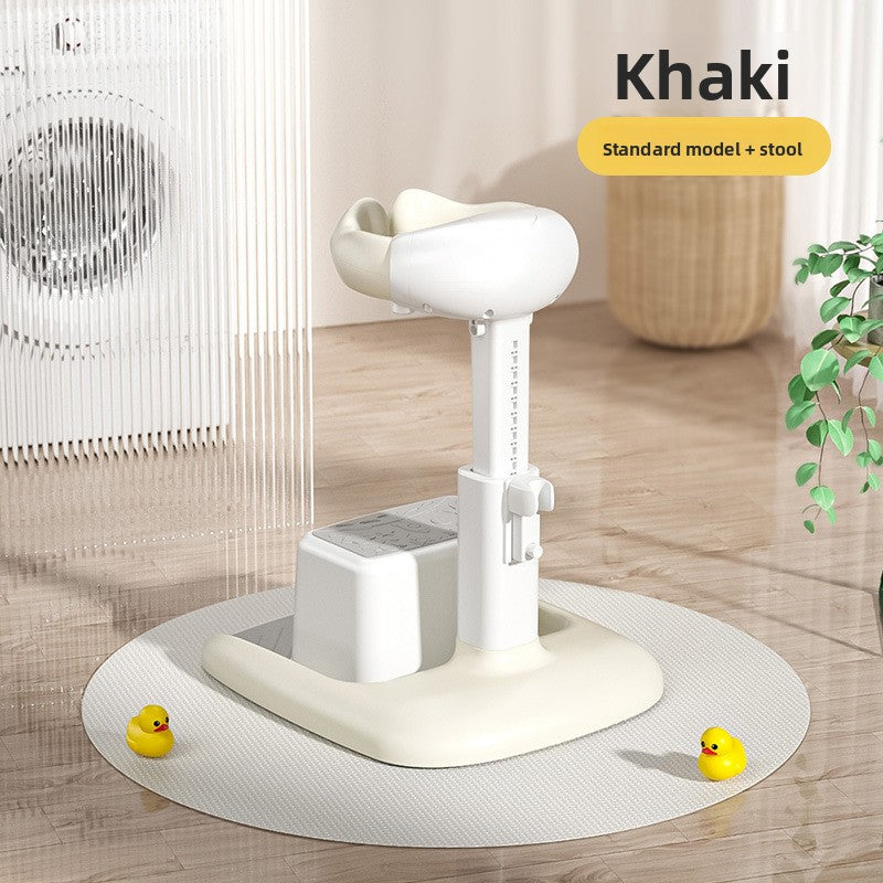 Adjustable Kids Shower Stand with Anti-Slip Base