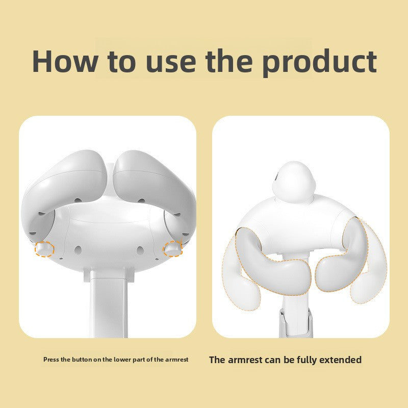 Adjustable Kids Shower Stand with Anti-Slip Base