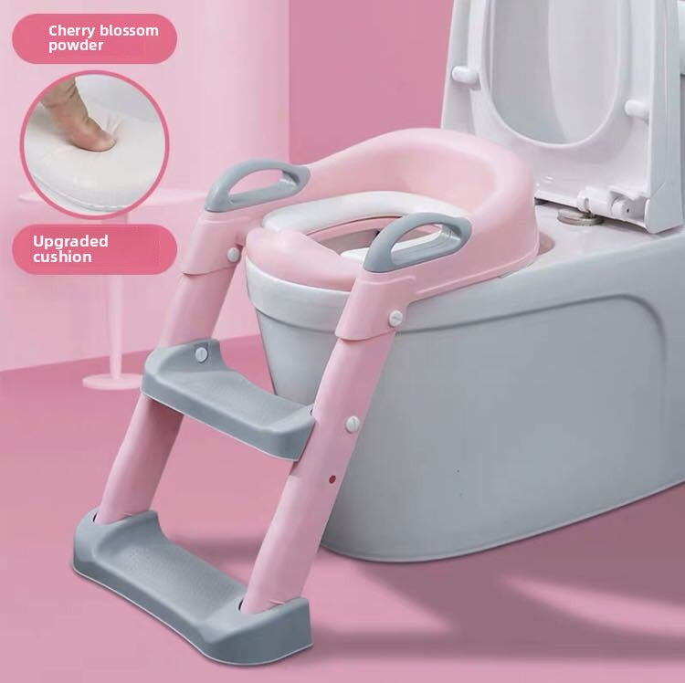 Adjustable Kids Toilet Training Seat with Ladder